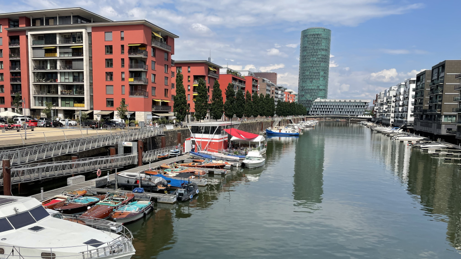 Panoramabild Marina Westhafen
